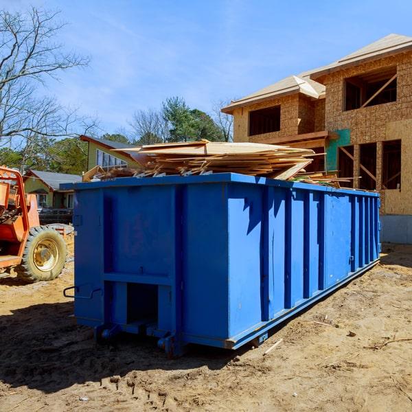 there might be additional fees for special requests and weight excess when using our construction dumpsters